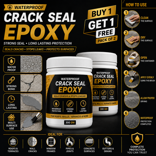 Waterproof Crack Seal Epoxy (Pack of 2)